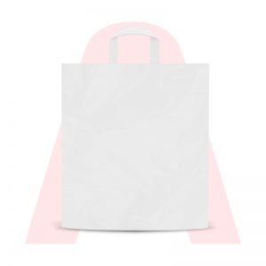 Sacolas Em Polietileno Alta Densidade Padronizado com Alça Fita Branca