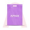 Sacola em Polietileno Alta Densidade Alça Vazada Lilás Personalizada