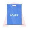 Sacolas em Polietileno Baixa Densidade Alça Vazada Azul Personalizado