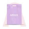 Sacolas em Polietileno Baixa Densidade Alça Vazada Lilás Personalizado