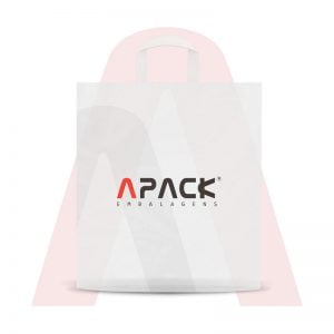 Sacolas Em Polietileno Alta Densidade com Alça Fita Transparente