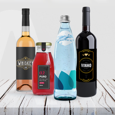 Rótulos Adesivos Bebidas