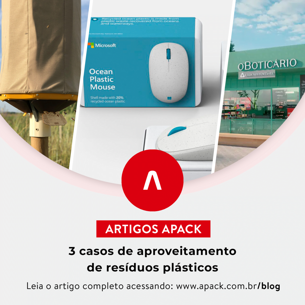 3 casos de aproveitamento de resíduos plásticos