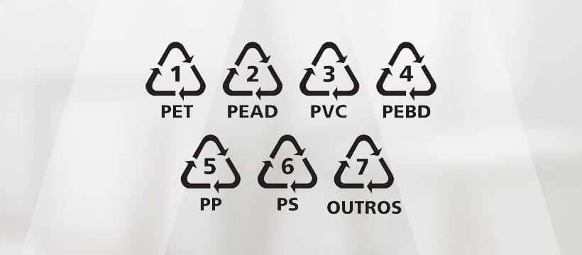 Conheça os 7 tipos de plástico