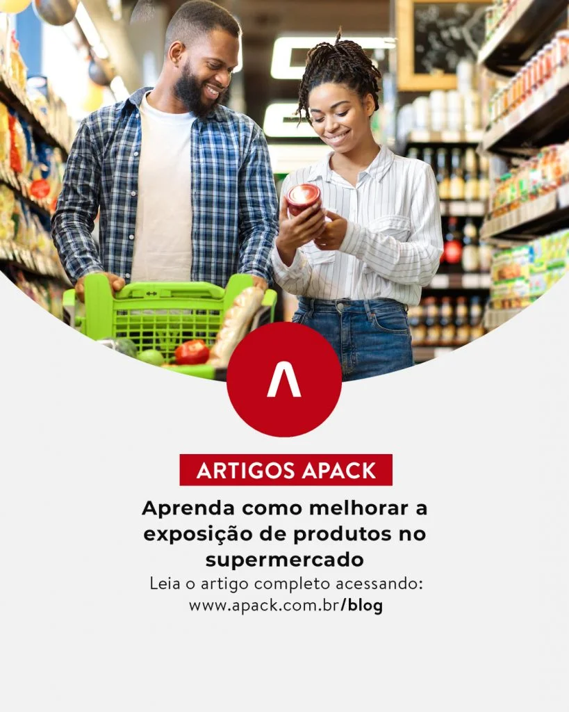 melhorar a exposição de produtos no supermercado