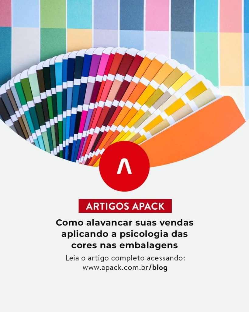 a psicologia das cores nas embalagens