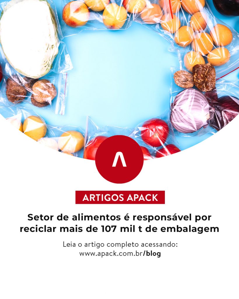 Setor de alimentos é responsável por reciclar mais de 107 mil t de embalagem