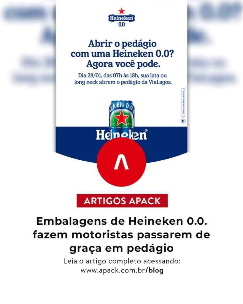 Embalagens de Heineken