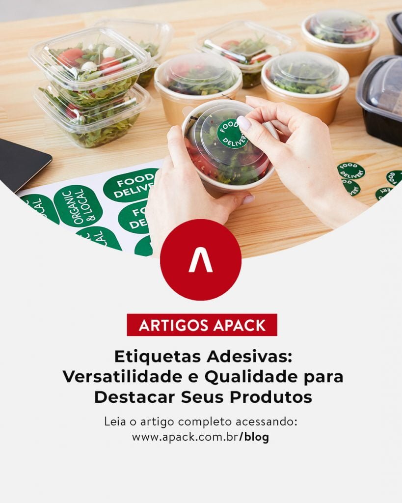 Etiqueta Adesiva: Versatilidade
