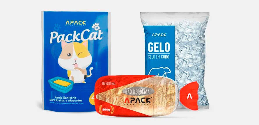 Saco Impresso Apack Embalagens