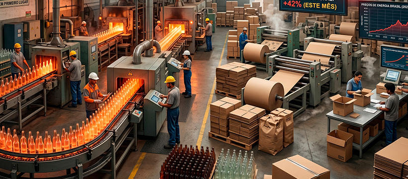 Embalagens de Vidro e Papel_ Alternativas ou Vítimas da Crise Energética_