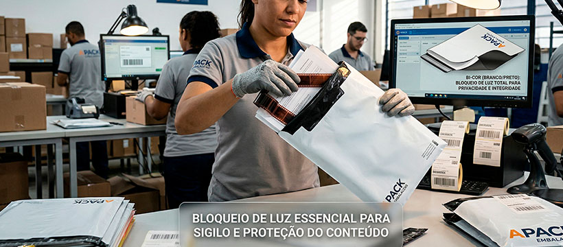 Envelopes de Segurança Bi-cor (Preto_Branco)_ Por que o Bloqueio de Luz é Essencial para a Privacidade e Integridade do Produto