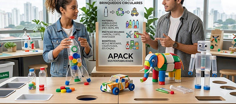 Brinquedos Feitos com Material Reciclado_ Sustentabilidade e Diversão