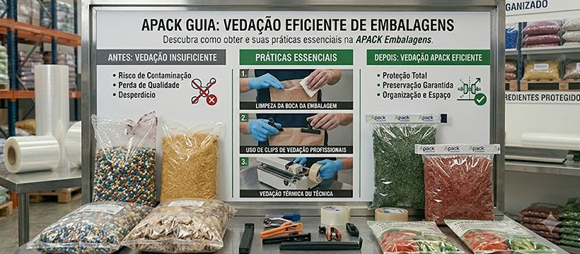 Vedação Eficiente de Embalagens Abertas e sua Importância na Indústria Plástica