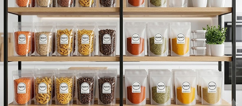 Como Organizar a Despensa Usando Sacos Stand Up Pouch